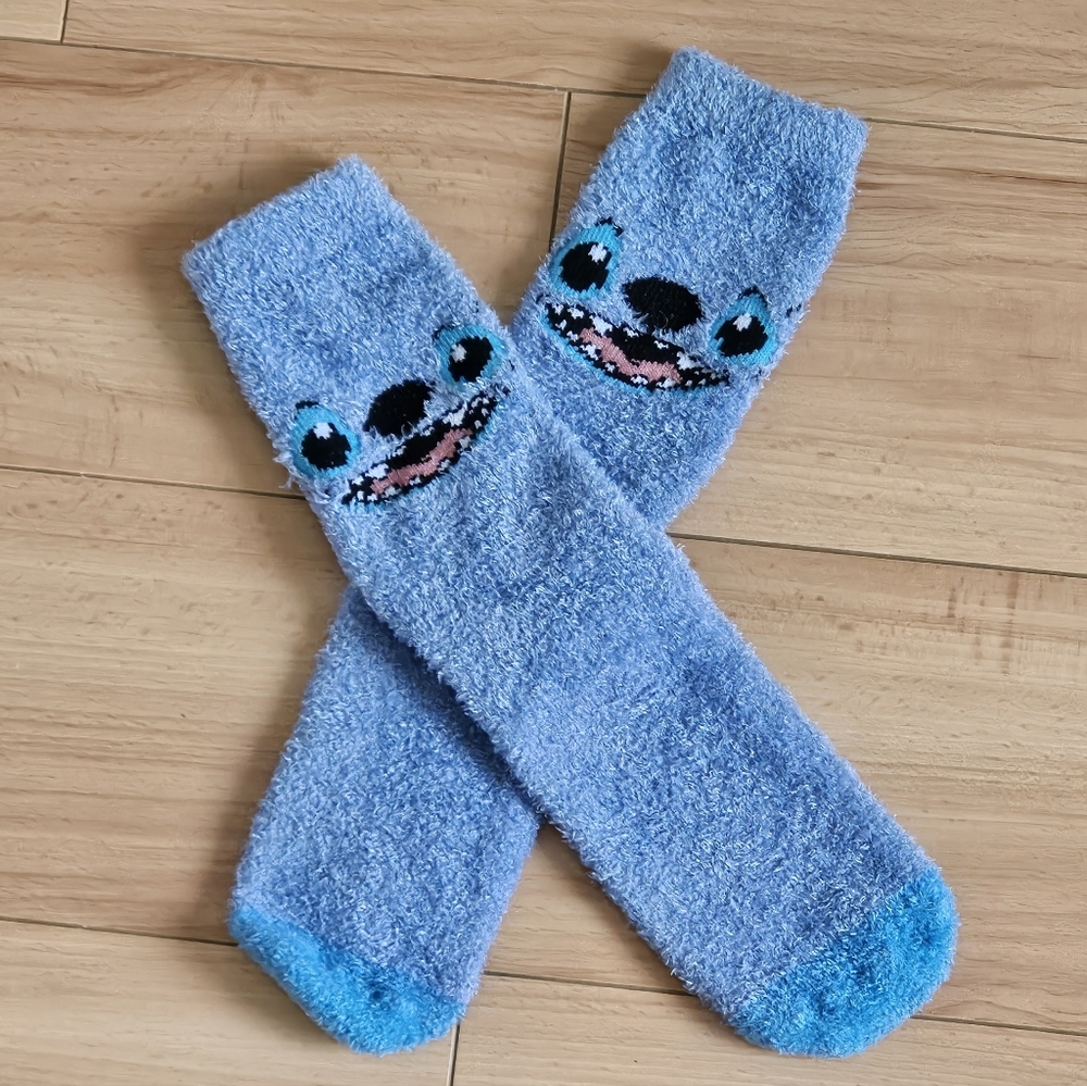 Comfy Fuzzy Stitch Socks